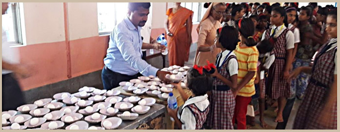 Event at Girl's Orphanage, Mumbai