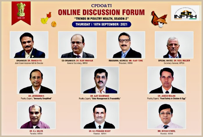 Online Discussion Forum (ODF)on Trends in Poultry Health, Season-2